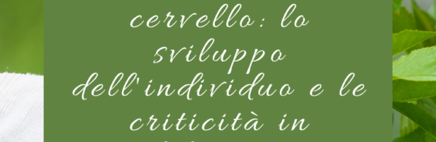 I cambiamenti del cervello: lo sviluppo dell’individuo e le criticità in adolescenza